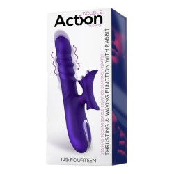 ACTION Vibro Rabbit Thrusty Wave Action 26cm
